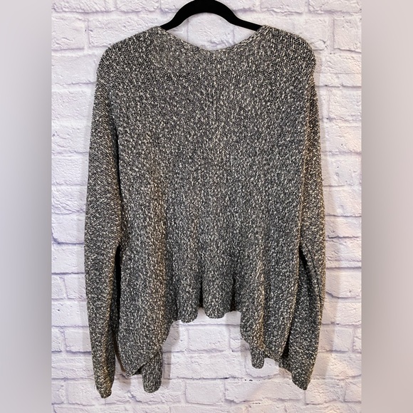Brandy Melville Open Front Knit Gray Cardigan Sweater One Size - Picture 5 of 5
